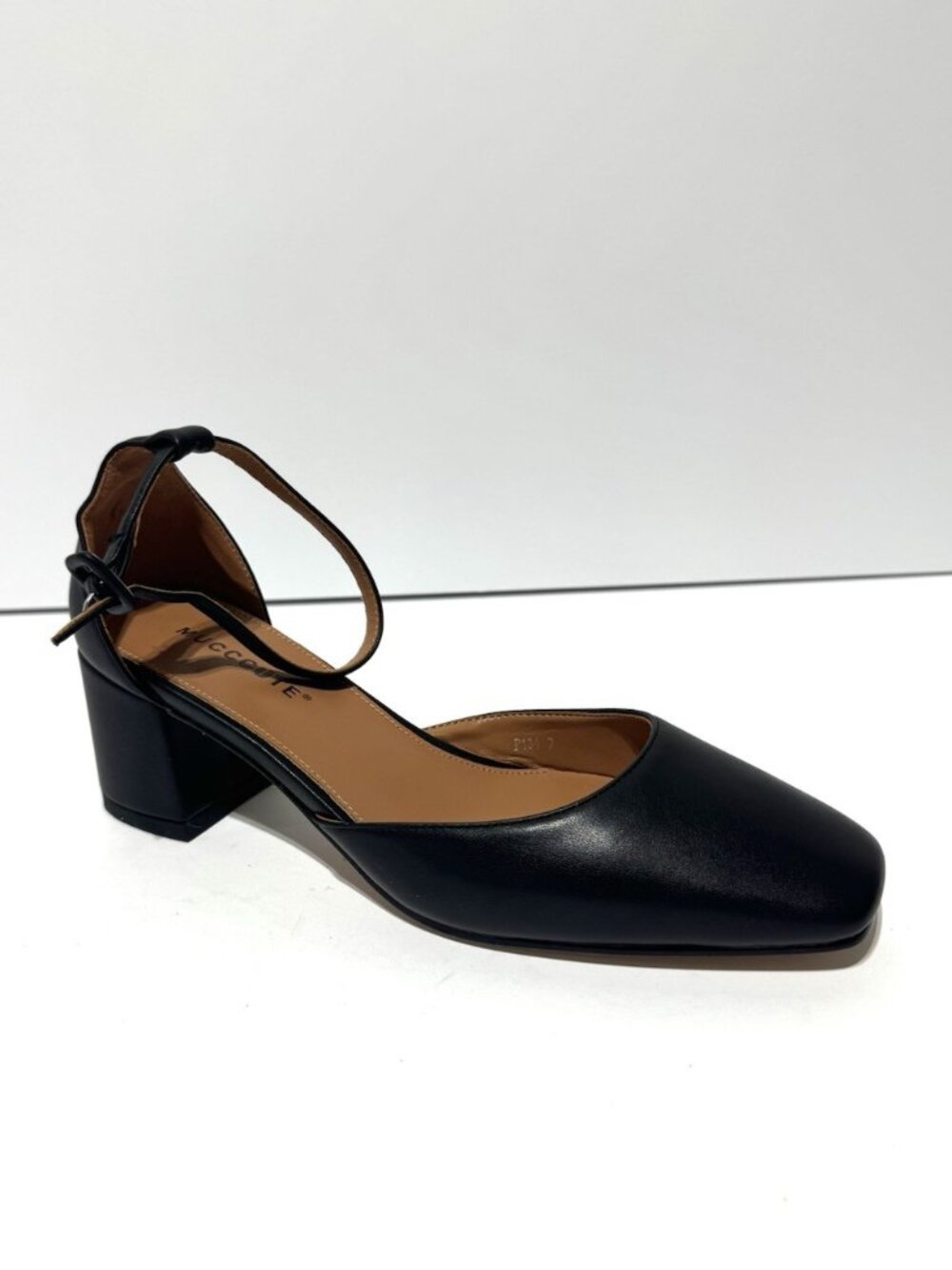 Mucccute Womens Pump Heels Black Size 7 M